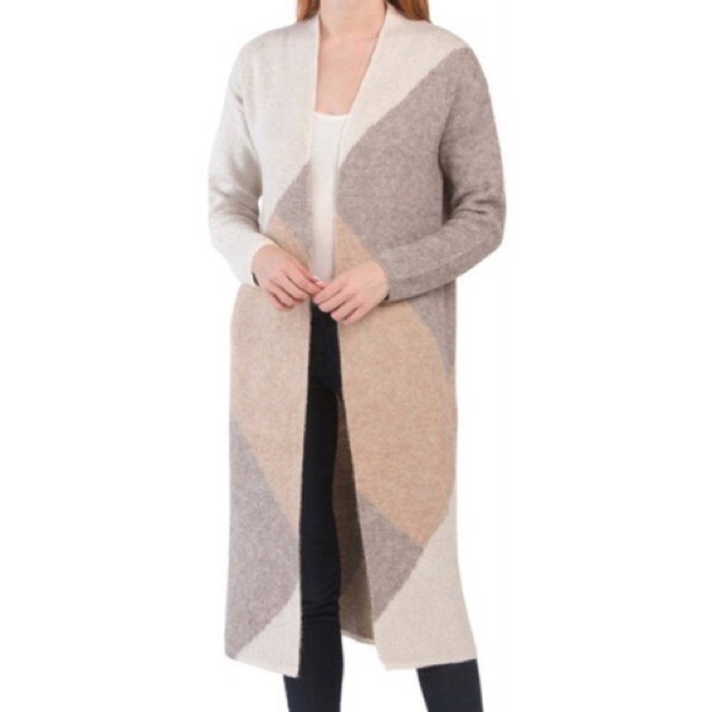 NWT Sincerely Jules colorblock duster cardigan